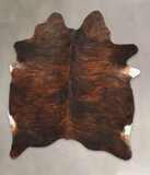 Dark Brindle Cowhide Rug #B3902