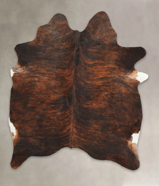 Dark Brindle Cowhide Rug #B3902