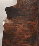 Dark Brindle Cowhide Rug #B3902