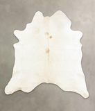 Ivory with Beige Cowhide Rug #B3907