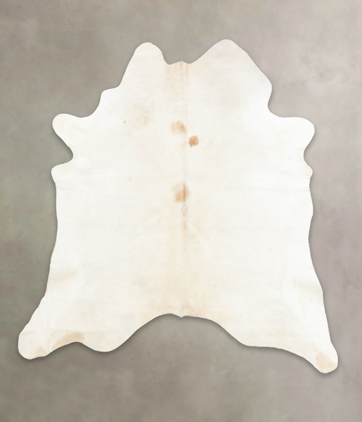 Ivory with Beige Cowhide Rug #B3907