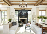 Ivory with Beige Cowhide Rug #B3907