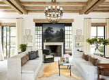 Beige Cowhide Rug #B3958