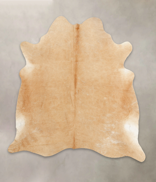 Beige Cowhide Rug #B3971
