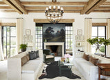 Black and White Cowhide Rug #B3972