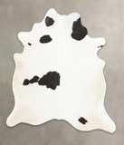Black and White Cowhide Rug #B4071
