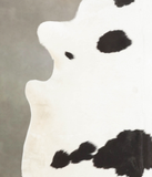Black and White Cowhide Rug #B4071