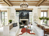 Brown and White Regular Cowhide Rug #B4092