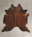 Dark Brindle Cowhide Rug #B4186