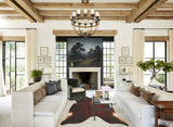 Dark Brindle Cowhide Rug #B4186