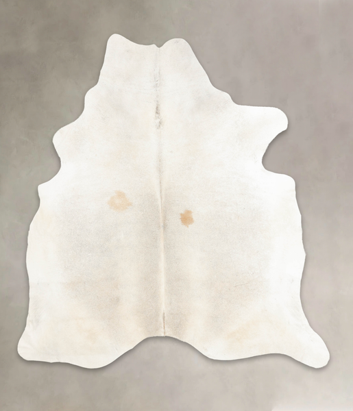 Grey with Beige Cowhide Rug #B4193