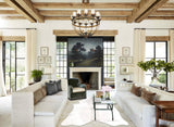 Light Grey Cowhide Rug #B4248