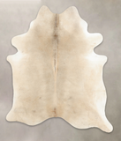Beige Cowhide Rug #B4531