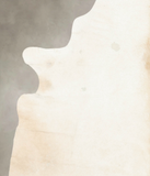Ivory with Beige Cowhide Rug #B4545