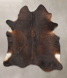 Chocolate Cowhide Rug #B4588