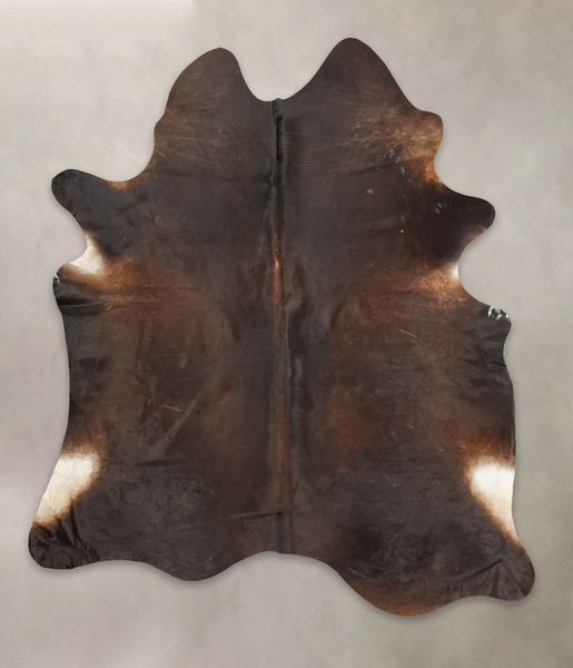 Chocolate Cowhide Rug #B4588