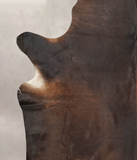 Chocolate Cowhide Rug #B4588