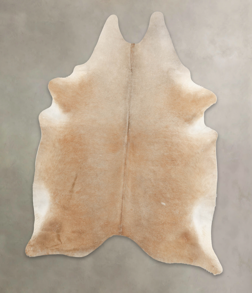 Beige Cowhide Rug #B4639