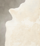 Beige and White Cowhide Rug #B4760