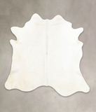 Ivory with Beige Cowhide Rug #B4856