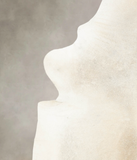 Ivory with Beige Cowhide Rug #B4949
