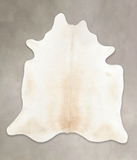 Ivory with Beige Cowhide Rug #B4993