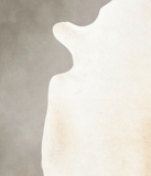 Ivory with Beige Cowhide Rug #B4993