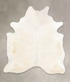 Beige Cowhide Rug #B5005