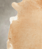 Beige Cowhide Rug #B5051