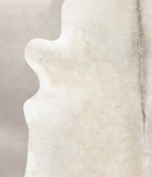 Grey with Beige Cowhide Rug #B5086