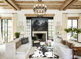 Tricolor Cowhide Rug #B5271