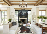 Tricolor Cowhide Rug #B5309