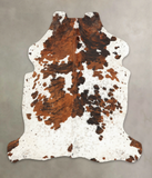 Tricolor Cowhide Rug #B5391