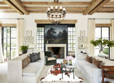 Tricolor Cowhide Rug #B5391