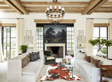 Tricolor Cowhide Rug #B5396