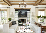 Tricolor Cowhide Rug #B5397