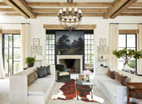 Tricolor Cowhide Rug #B5404