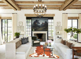 Tricolor Cowhide Rug #B5409