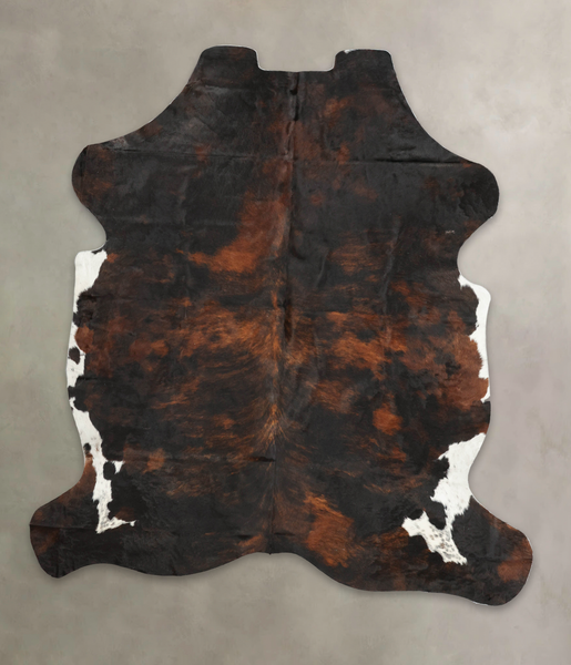 Dark Brindle Cowhide Rug #B5430