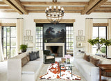 Tricolor Cowhide Rug #B5490