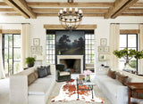 Tricolor Cowhide Rug #B5491