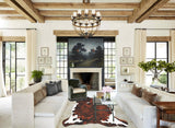 Tricolor Cowhide Rug #B5496