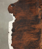Dark Brindle Cowhide Rug #B5508