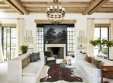 Dark Brindle Cowhide Rug #B5508