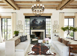 Tricolor Cowhide Rug #B5521