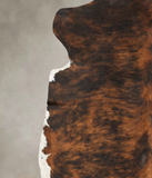 Dark Brindle Cowhide Rug #B5554