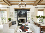 Tricolor Cowhide Rug #B5584