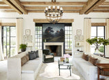 Grey Brindle Cowhide Rug #B5618
