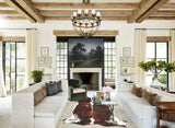 Tricolor Cowhide Rug #B5639