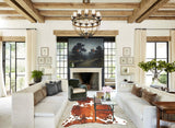 Tricolor Cowhide Rug #B5735